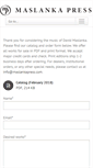 Mobile Screenshot of maslankapress.com